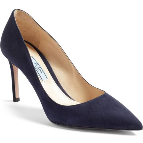 pointy toe pump prada|More.